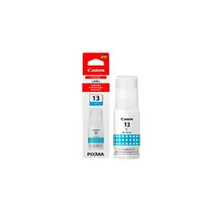 CANON - Botella de tinta GI-13 cyan azul 60ml