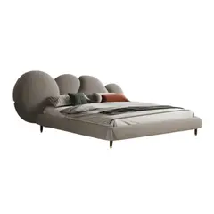 SHEGOSE - SG DORMITORIO KING KINDRA GRIS CLARO