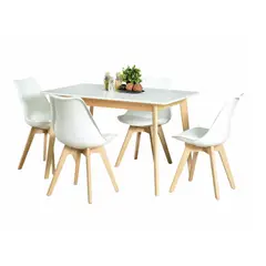 MODELARQ - COMEDOR 4 SUNNY Blanco