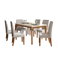 MODELARQ - COMEDOR 6 SILLAS YORK