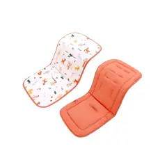 GENERICO - Protector reversible para coche de bebé y niños - coral