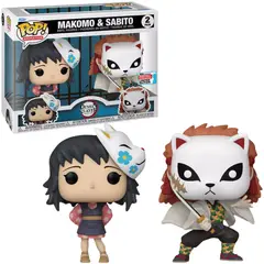 FUNKO - Pop Demon Slayer Makomo y Sabito - Convención 2 Pack