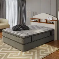 TU MESITA - Cabecera de Cama Avon color BlancoHaya Doble Box 15 plaza