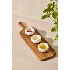 MAP DESIGN HOME - Tabla de Piqueos con Bowls 40x12x06 cm