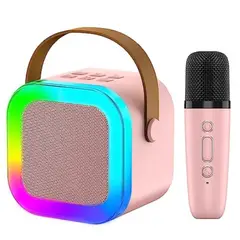 GENERICO - Parlante Karaoke Portatil Con Microfono Bluetooth