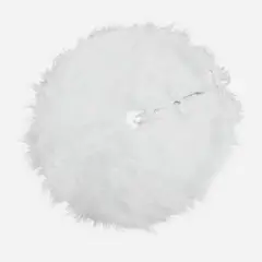 GENERICO - PIE DE ARBOL CCHIC HOME PELUDITO BLANCO 100 X 100