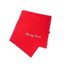 MAP DESIGN HOME - Servilleta de Tela Navideña Rojo Algodon 40x40 cm