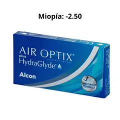 GENERICO - Lente de Contacto AIR OPTIX plus HydraGlyde Medida -250