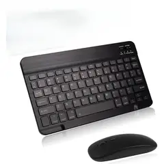GENERICO - TECLADO INALÁMBRICO CON MOUSE ULTRA DELGADO BLUETOOTH
