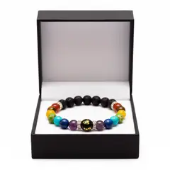 GENERICO - PULSERA Unisex Brazalete Simbolos Chakras