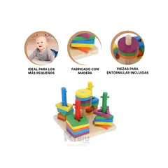 GENERICO - Formas Lindas para Ninos Multicolor Y+Banderitas Adhesivas