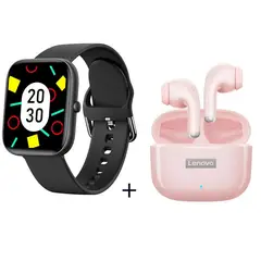 LENOVO - Audífonos LP40Pro De Tws y Reloj inteligente de - Negro