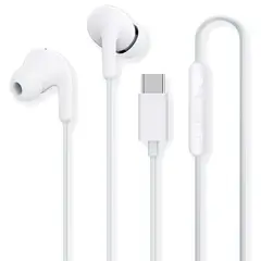 XIAOMI - Audifonos Type-C Blanco - Auriculares In-ear tipo C