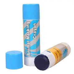 GENERICO - PACK X12 CRAYÓN PARA GANADO LÁPIZ MARCADOR GRANJA 83 GR