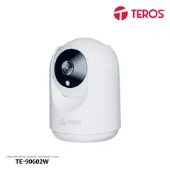 TEROS - Cámara Smart TE-90602W Resolución 3MP Wi-Fi color blanco