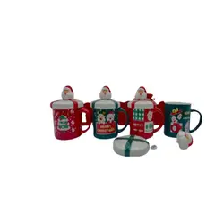 GENERICO - Taza Navideña con tapa