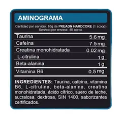 ADN - Pre Entreno PreAdn 600gr Naranja + 3 quemadores gratis