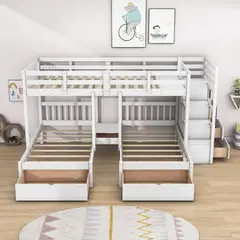 MOBILIARI - Camarote Iryna 1.5 Plazas - Blanco