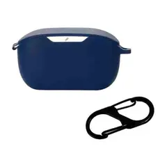 GENERICO - Funda case de silicona para audifonos JBL WAVE BUDS color azul