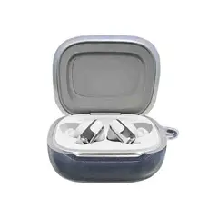 GENERICO - Funda case para audifonos JBL LIVE BEAM 3/ BUDS 3/ FLEX 3 TRANSPARENTE