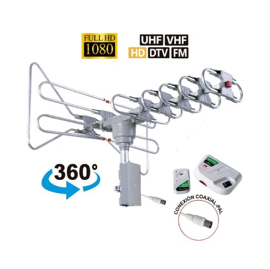 Antena Aérea Giratoria HD KT-808C