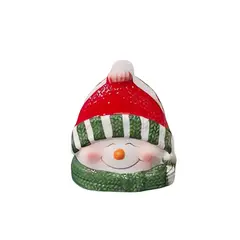 GENERICO - Servilletero Navideño Muñeco de Nieve