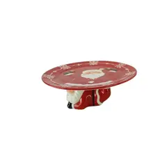 GENERICO - Porta Paneton Navideño con diseño de Papa Noel