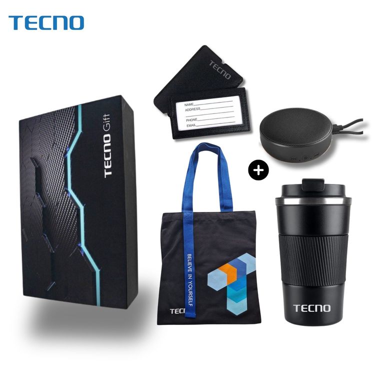 Parlante Bluetooth Tecno + Gift Box 4 en 1
