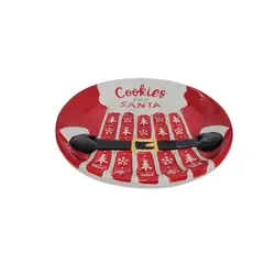 GENERICO - Fuente Navideño con diseño Cinturon Santa