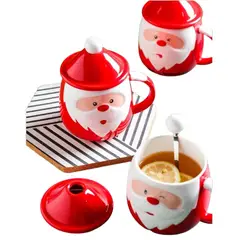 GENERICO - Taza Navideña con tapa