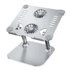GENERICO - Soporte para portátil V4.0 con 2 ventiladores de refrigeración