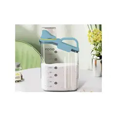 WELL BEING - Organizador recipiente de alimentos transparente 2800ml