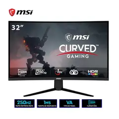 MSI - MONITOR PROFESIONAL GAMER CURVO 32 G32C4X FHD 250HZ 1MS