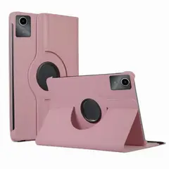 FUNDAANTIGOLPES - Funda Giratoria para Tablet Lenovo M11 Palo Rosa