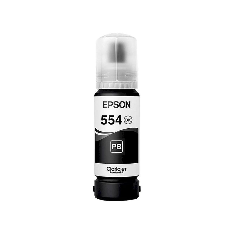 Botella tinta T554 NEGRO L8160 L8180 ORIGINAL