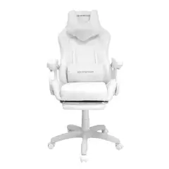 EXTINGTION - Silla Gamer Sapp Gamuza-Cuerina Color Blanco