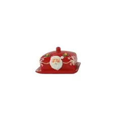 GENERICO - Mantequillera Navideña de Papa Noel