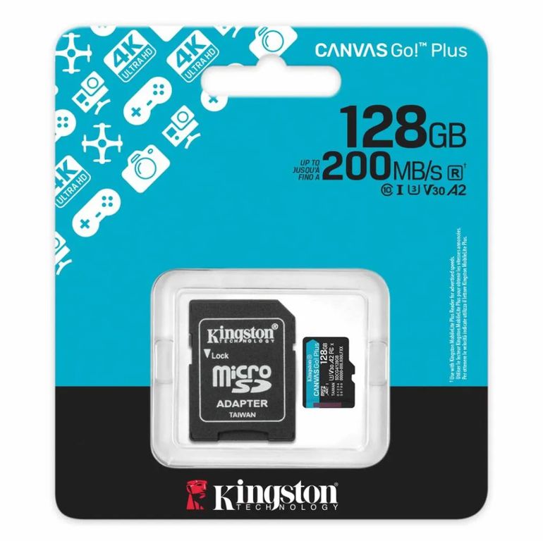 MEMORIA MICRO SD DE 128GB GO PLUS 200MBS