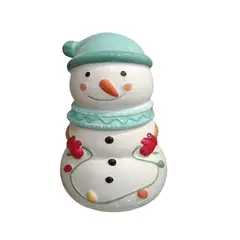 GENERICO - Bombonera Navideño de Muñeco de Nieve