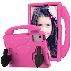 FUNDAANTIGOLPES - Funda de Goma con Diseño Like para Tablet Lenovo M11 Fucsia