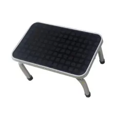 HOMECARE - ESCALERA DE 1 PELDAÑO FIERRO CROMADO