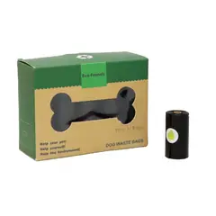 GENERICO - PAQUETE DE 20 ROLLOS DE BOLSAS BIODEGRADABLES PARA DESECHOS