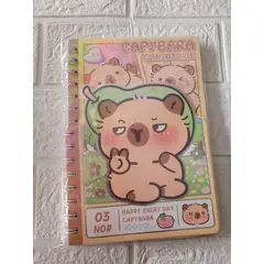 GENERICO - Libreta capibara anillado marron