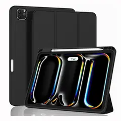 GENERICO - Funda Smart Case para iPad Pro 13 M4 (2024) - Black