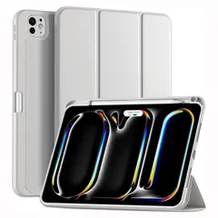 GENERICO - Funda Smart Case para iPad Pro 13 M4 (2024) - Gris