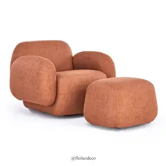 GENERICO - POLTRONA GLORIA Y PUFF GLORIA