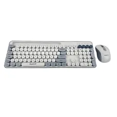 HAVIT - KIT TECLADO Y MOUSE INALAMBRICO GRIS KB832GCM-SP