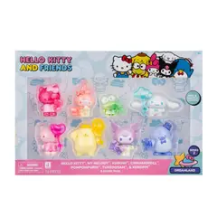 HELLO KITTY - Pack x 8 figuras y Sus Amigos