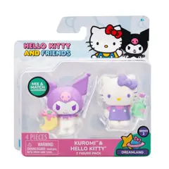 HELLO KITTY - Pack x 2 figuras y Kuromi