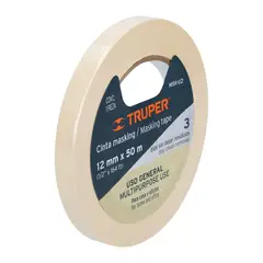 TRUPER - Cinta 1/2" x 50m Masking Tape 12589
